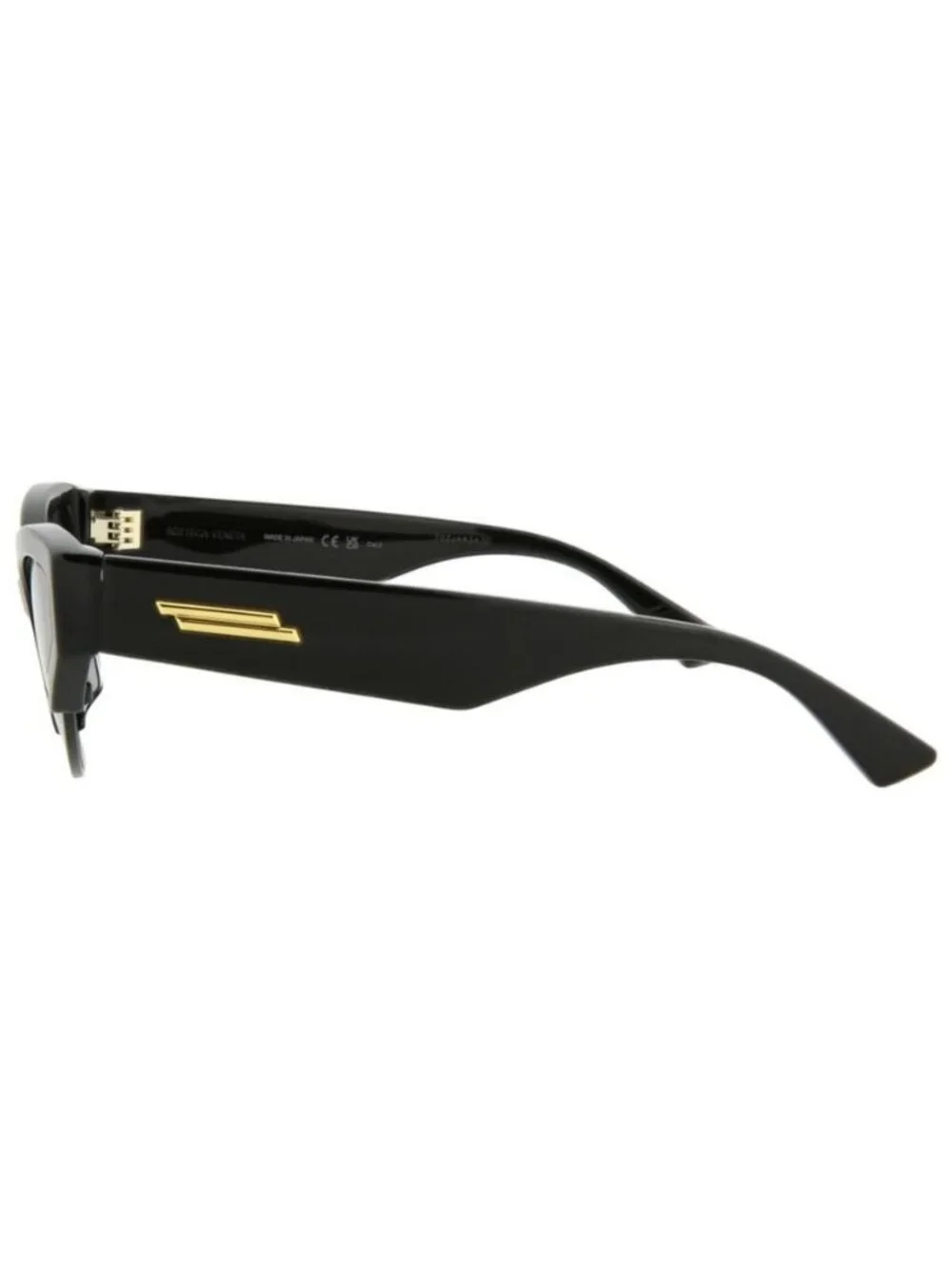 New Bottega Veneta Womens Cat Eye Black Black Grey Fashion Designer Sunglasses